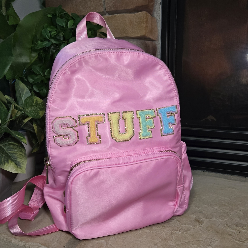 Stoney Clover Lane X Target Pink Backpack With Stuff Patch